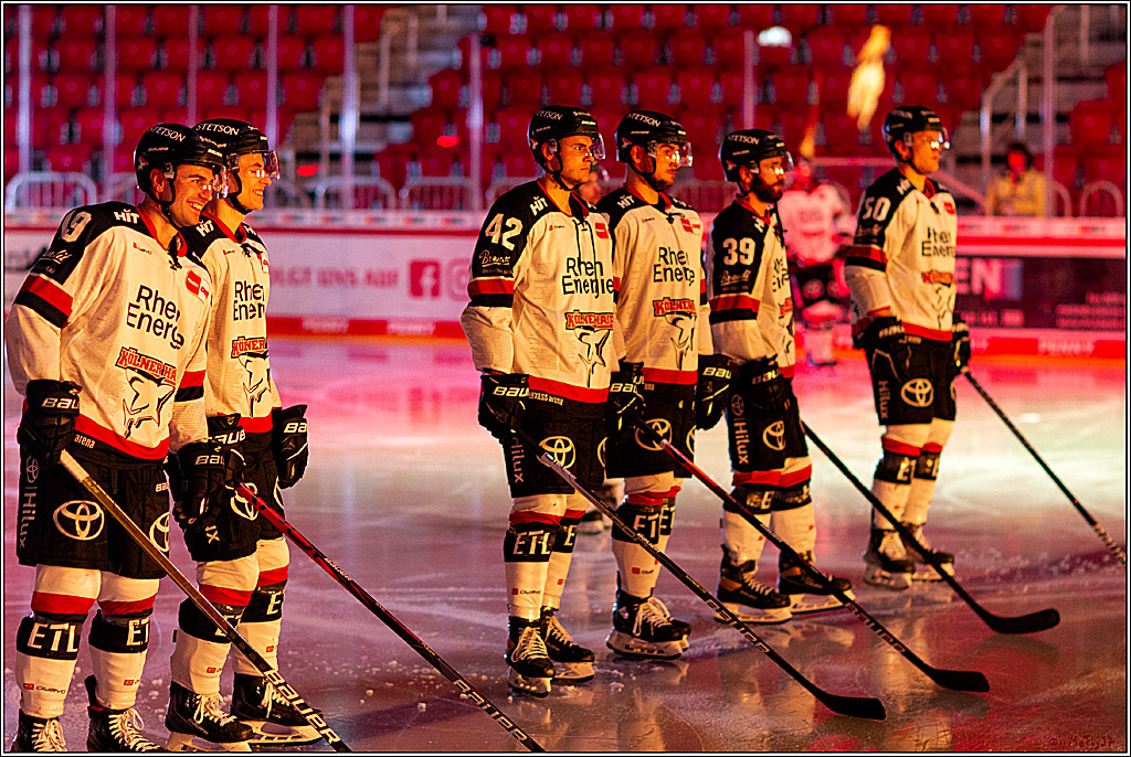 PENNY DEL; Duesseldorfer EG - Koelner Haie; Duesseldorf, 23.01.2022